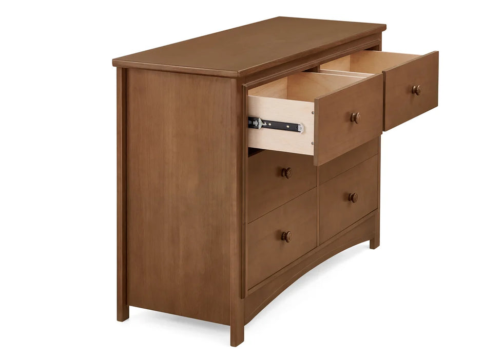 Delta Children Perry 6 Drawer Dresser with Interlocking Drawers