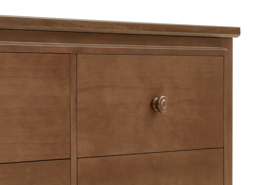 Delta Children Perry 6 Drawer Dresser with Interlocking Drawers