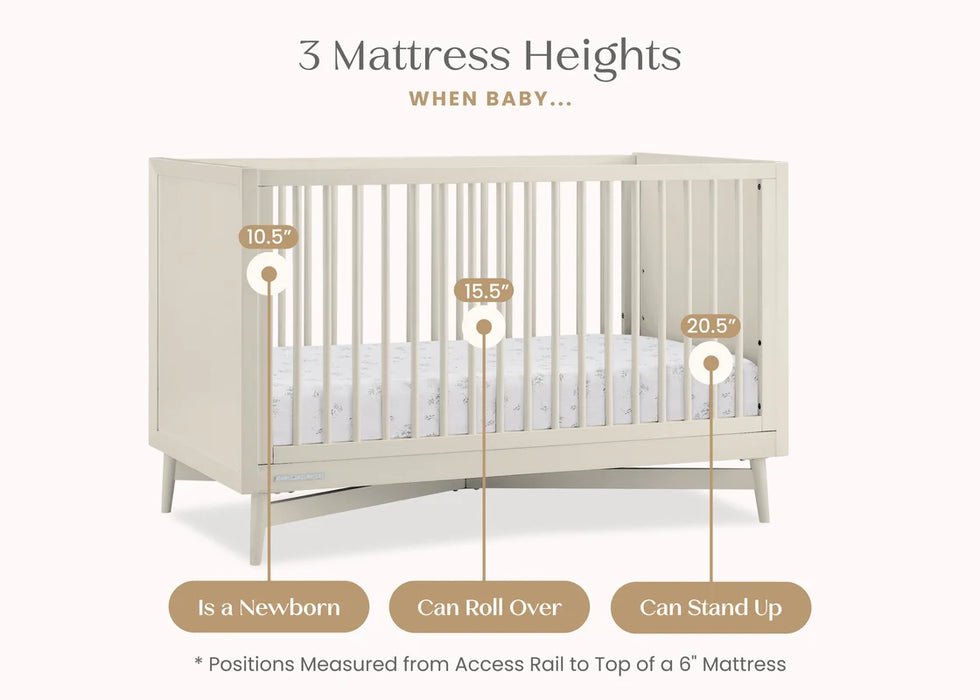 Delta Children Dylan 4-in-1 Convertible Crib