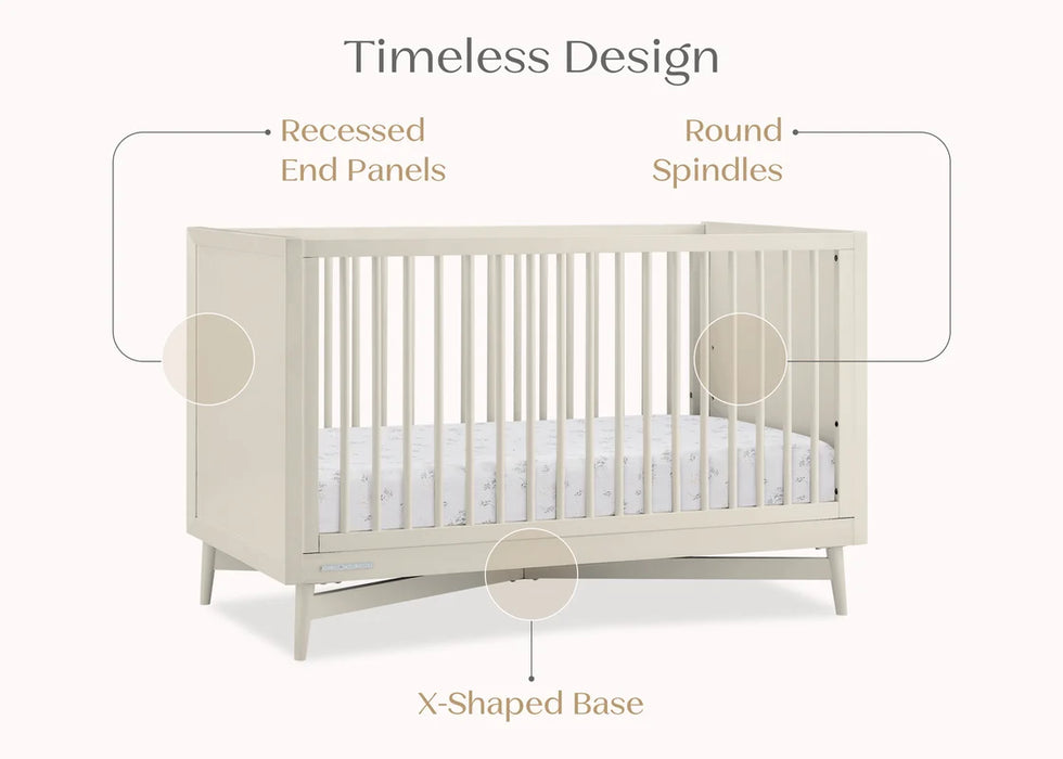 Delta Children Dylan 4-in-1 Convertible Crib