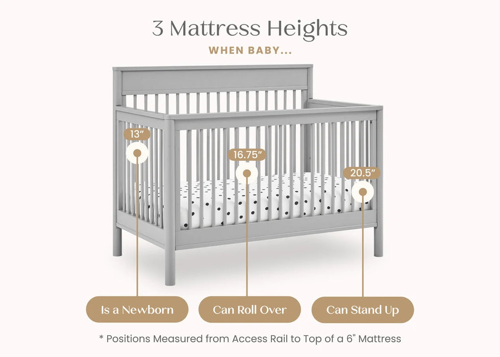 Delta Children Remy 6-in-1 Convertible Crib