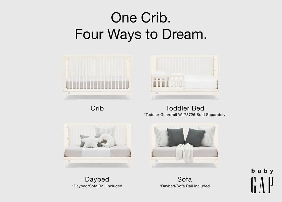 babyGap Wren 4-in-1 Convertible Crib