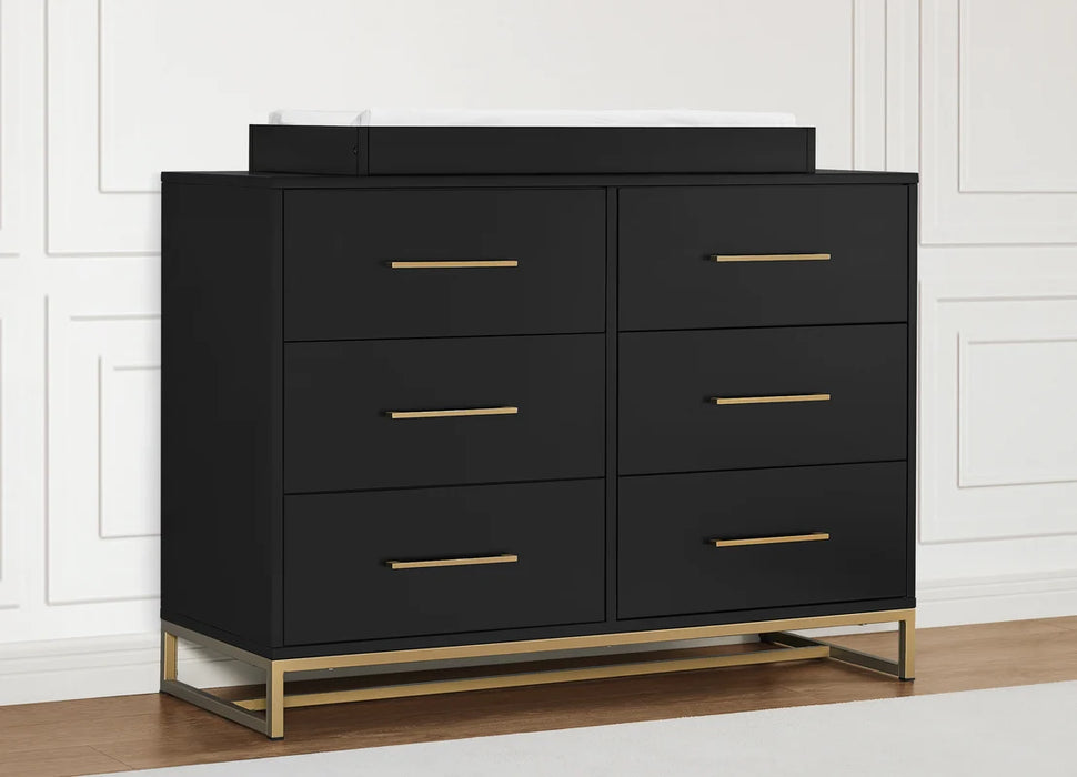 Delta Children Jade 6 Drawer Dresser with Interlocking Drawers