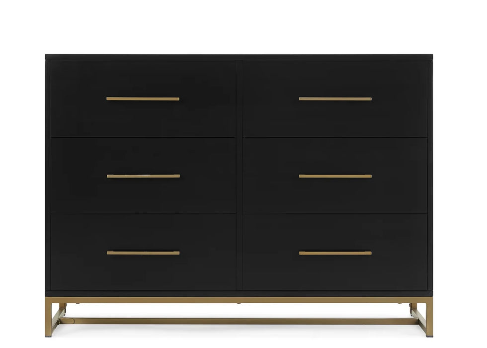 Delta Children Jade 6 Drawer Dresser with Interlocking Drawers