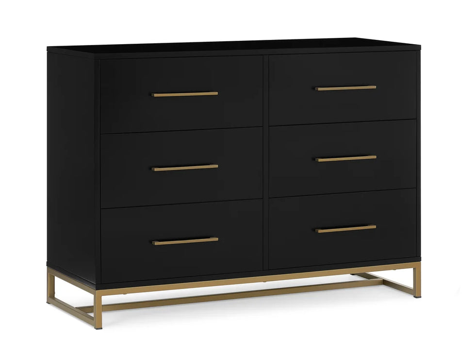 Delta Children Jade 6 Drawer Dresser with Interlocking Drawers