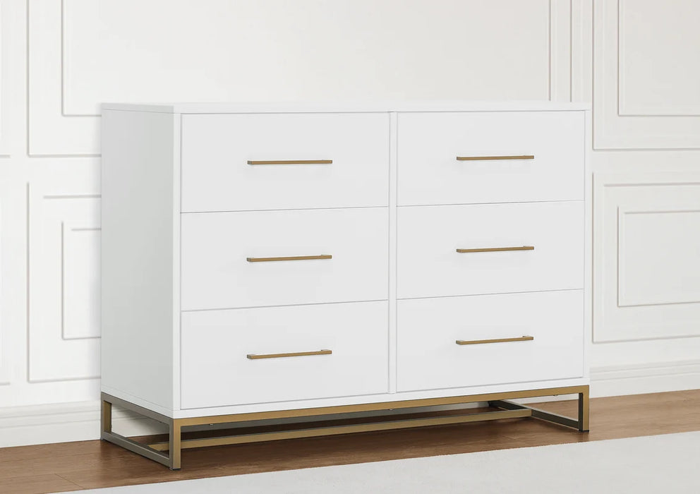 Delta Children Jade 6 Drawer Dresser with Interlocking Drawers