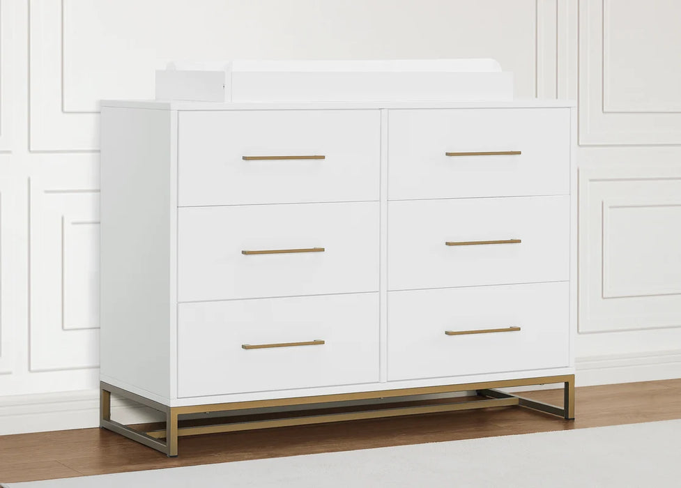 Delta Children Jade 6 Drawer Dresser with Interlocking Drawers