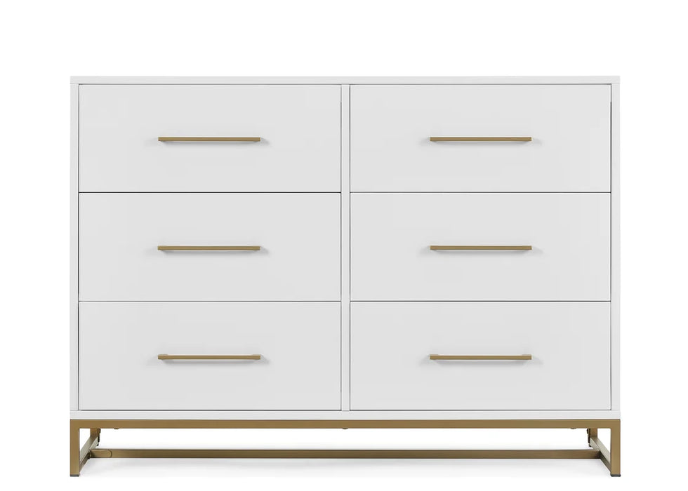 Delta Children Jade 6 Drawer Dresser with Interlocking Drawers
