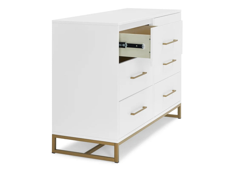 Delta Children Jade 6 Drawer Dresser with Interlocking Drawers