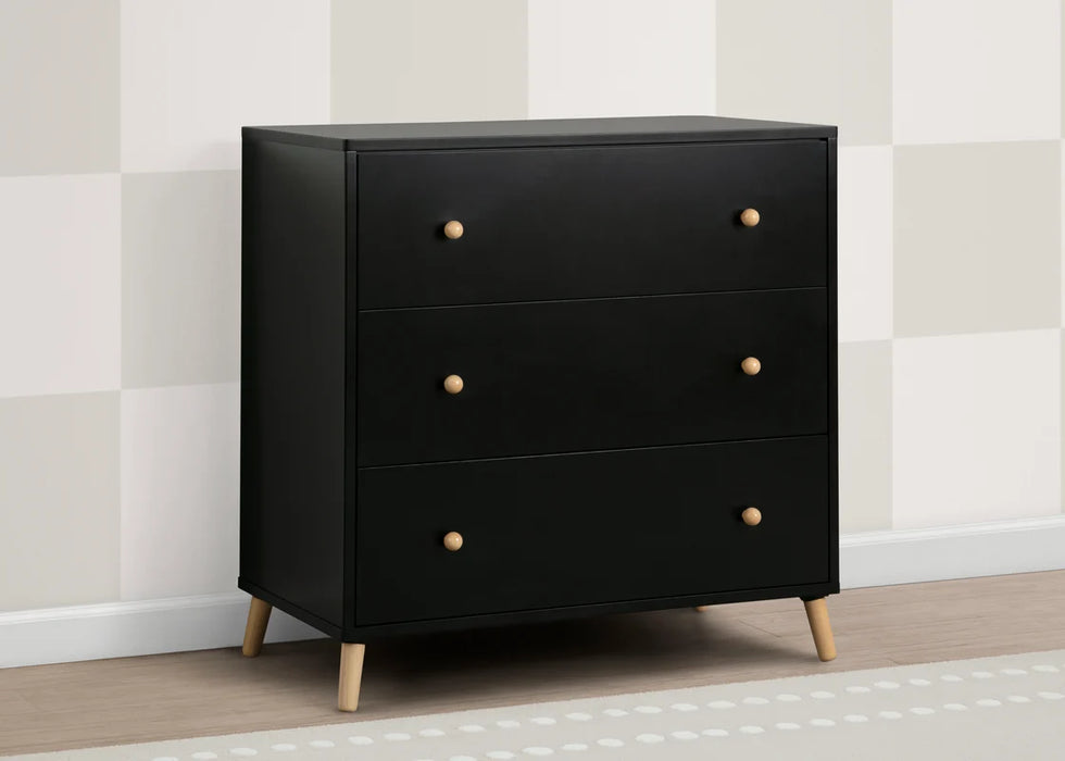 Delta Children Essex 3 Drawer Dresser with Interlocking Drawers