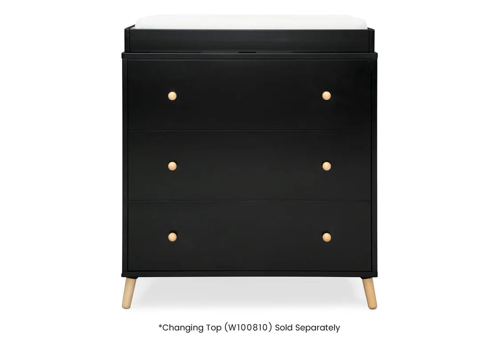 Delta Children Essex 3 Drawer Dresser with Interlocking Drawers