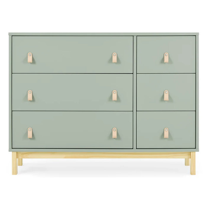 babyGap Legacy 6 Drawer Dresser with Leather Pulls and Interlocking Drawers