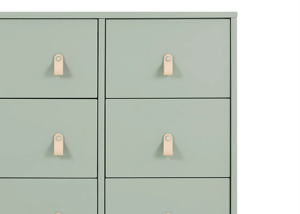 babyGap Legacy 6 Drawer Dresser with Leather Pulls and Interlocking Drawers