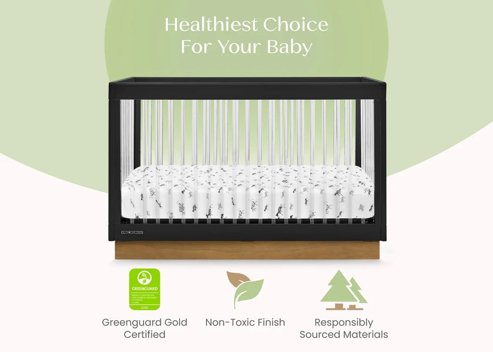 Delta Children James Acrylic 4-in-1 Convertible Crib