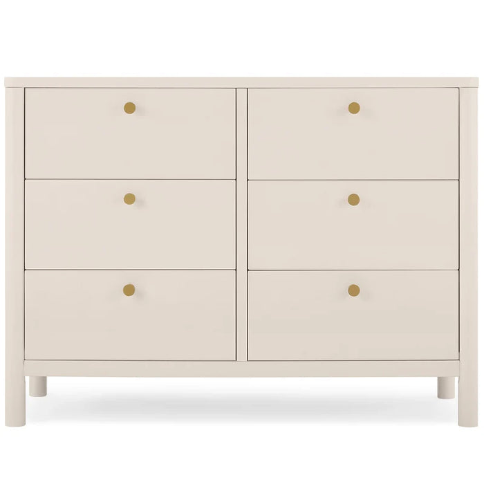 Delta Children Brooks 6 Drawer Dresser with Interlocking Drawers