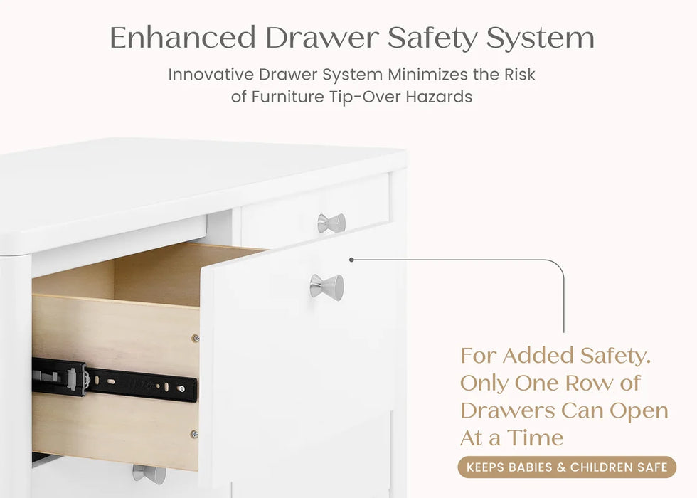 Delta Children Brooks 6 Drawer Dresser with Interlocking Drawers