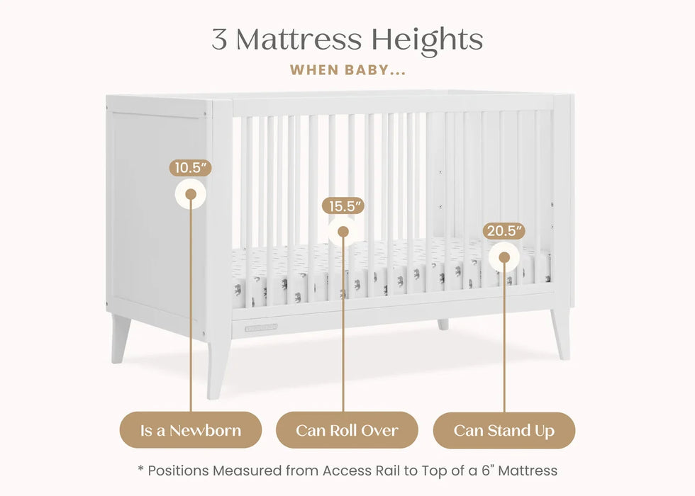 Delta Children Ollie 4-in-1 Convertible Crib
