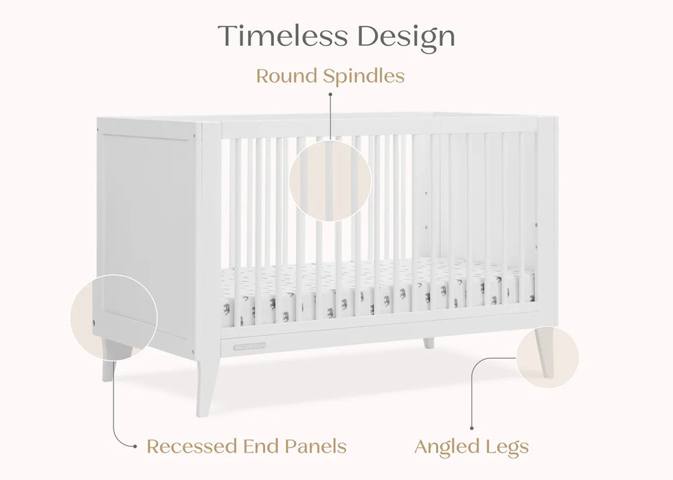 Delta Children Ollie 4-in-1 Convertible Crib