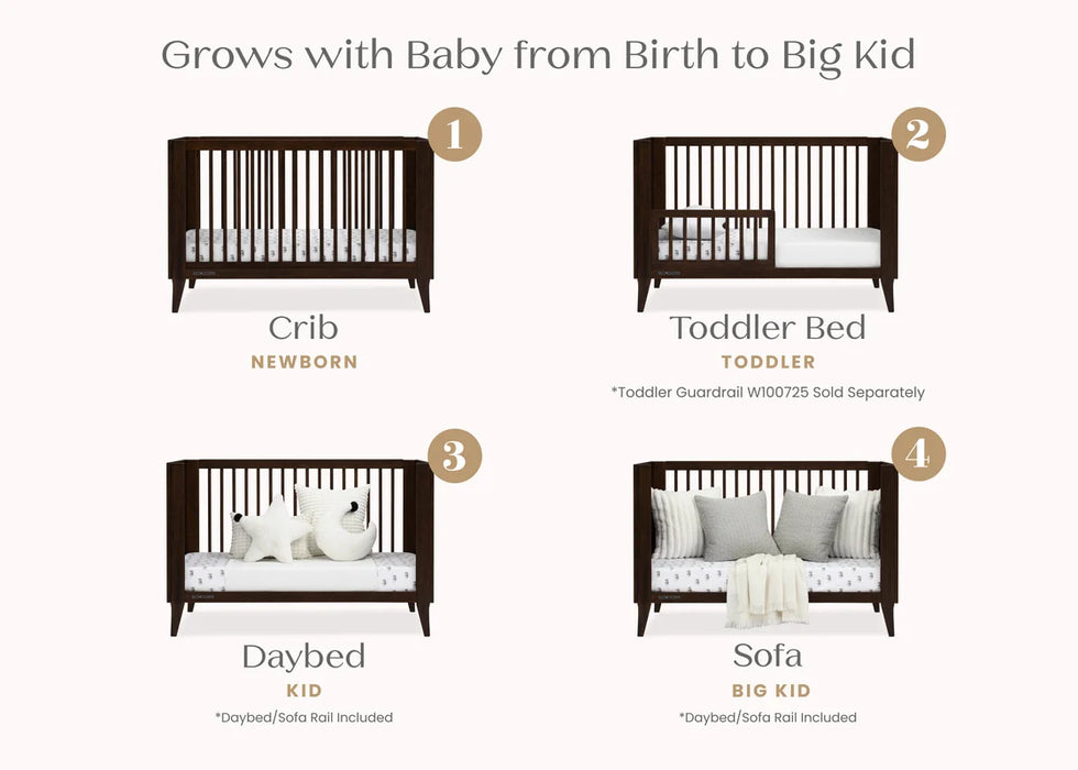 Delta Children Ollie 4-in-1 Convertible Crib