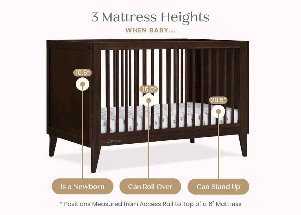Delta Children Ollie 4-in-1 Convertible Crib