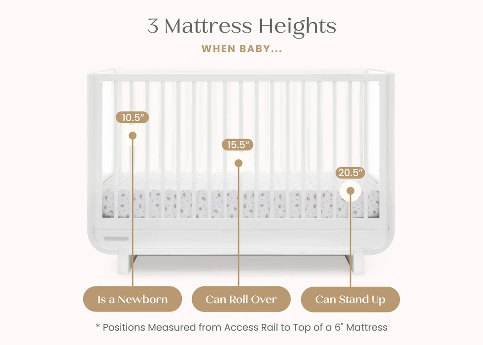 Delta Children Rhodes 4-in-1 Convertible Crib