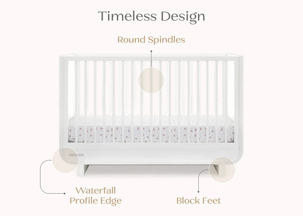 Delta Children Rhodes 4-in-1 Convertible Crib