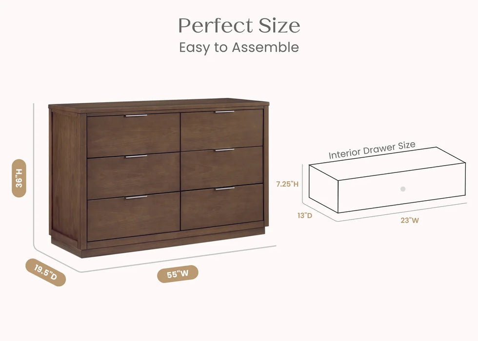 Delta Children Forever 6 Drawer Dresser