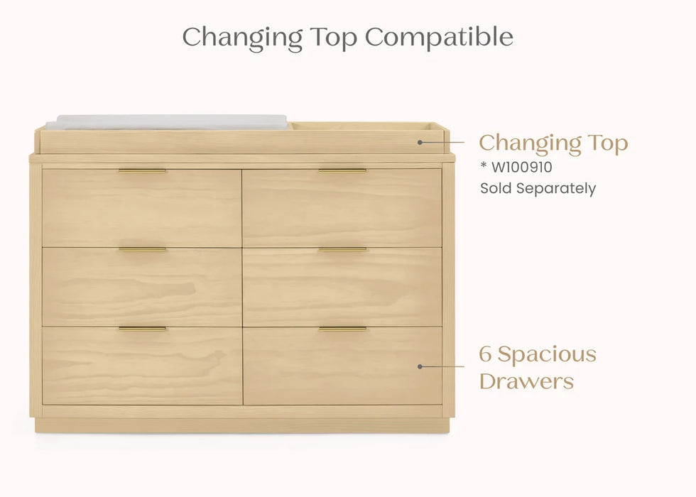 Delta Children Forever 6 Drawer Dresser