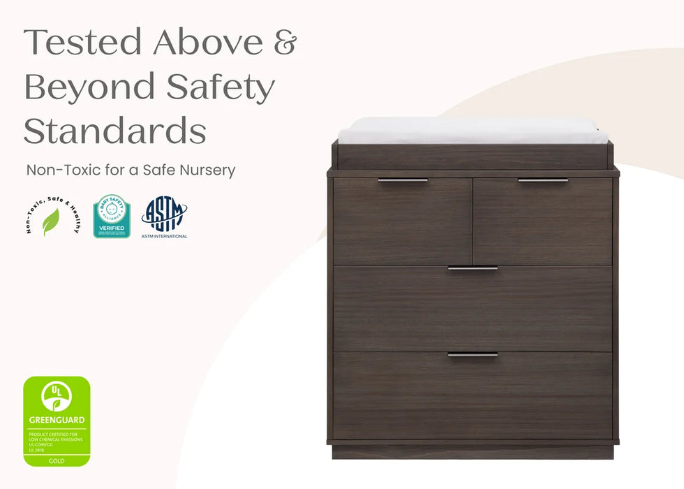 Delta Children Forever 4 Drawer Dresser with Changing Top and Interlocking Drawers