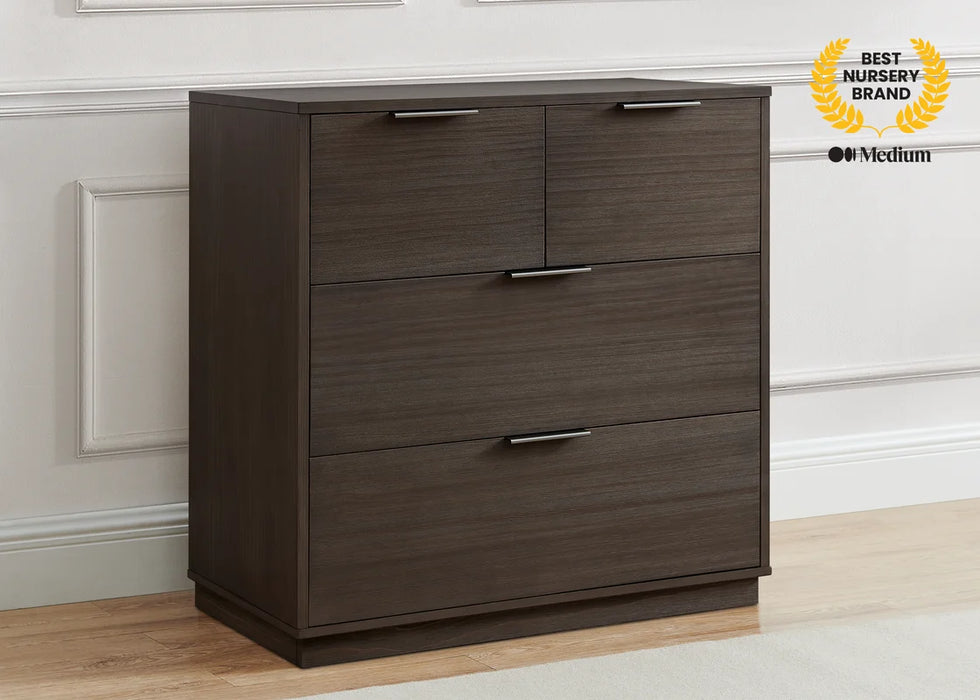 Delta Children Forever 4 Drawer Dresser with Changing Top and Interlocking Drawers