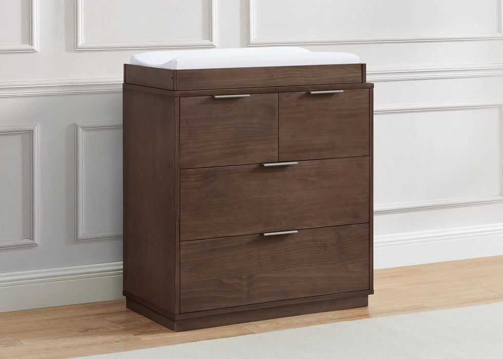 Delta Children Forever 4 Drawer Dresser with Changing Top and Interlocking Drawers