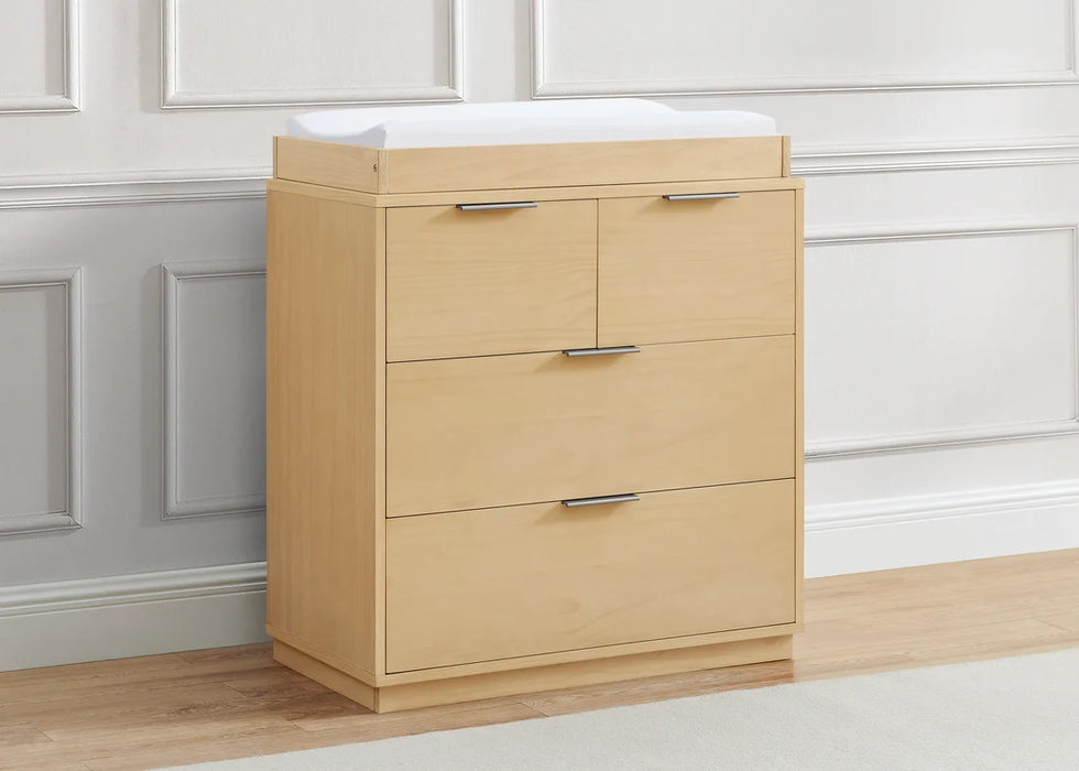 Delta Children Forever 4 Drawer Dresser with Changing Top and Interlocking Drawers