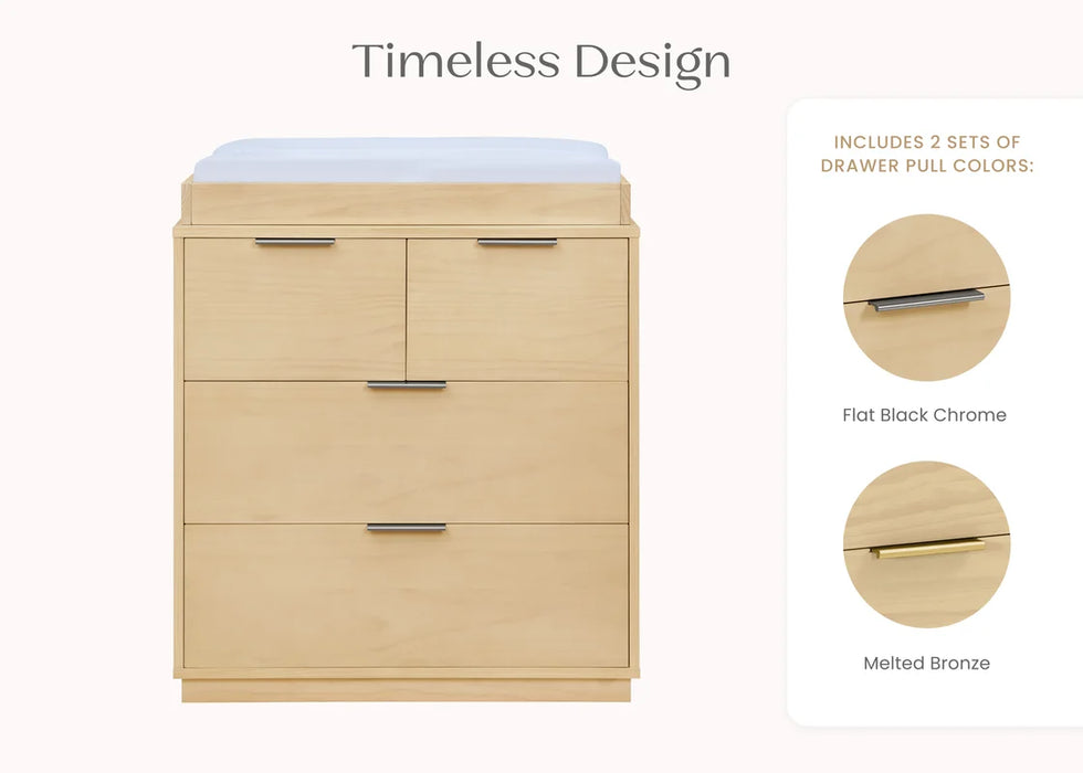 Delta Children Forever 4 Drawer Dresser with Changing Top and Interlocking Drawers
