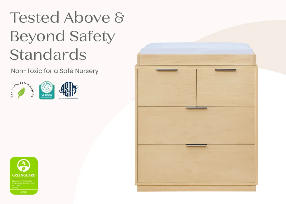 Delta Children Forever 4 Drawer Dresser with Changing Top and Interlocking Drawers