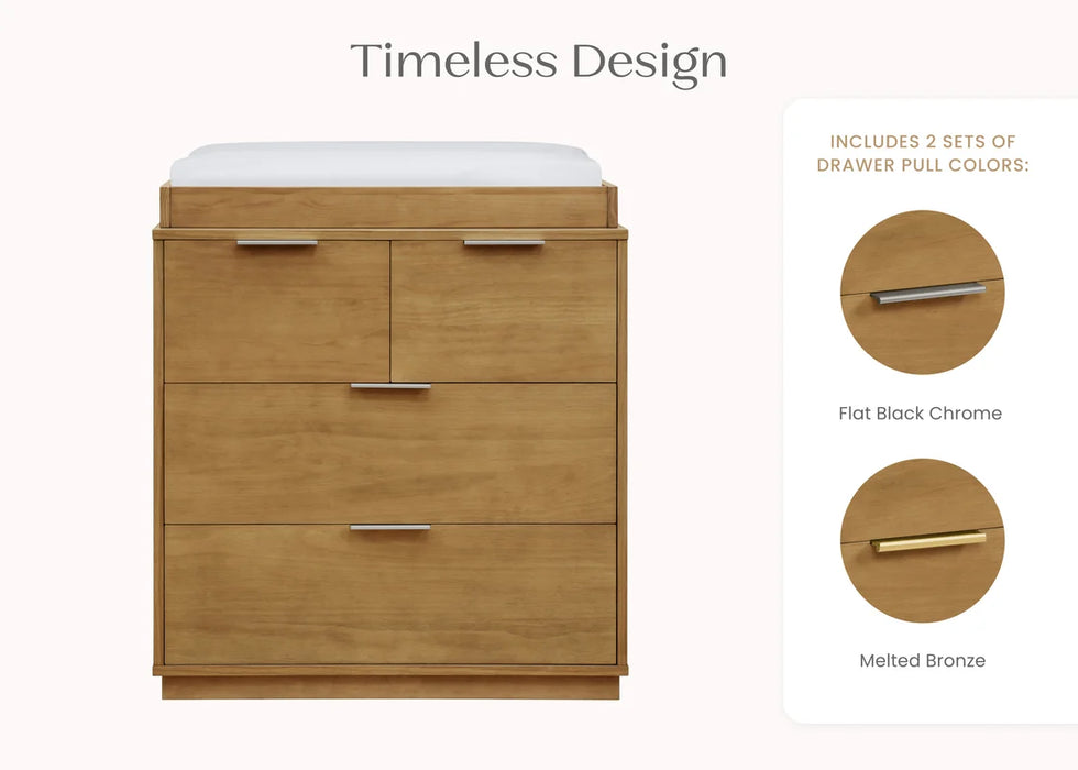 Delta Children Forever 4 Drawer Dresser with Changing Top and Interlocking Drawers