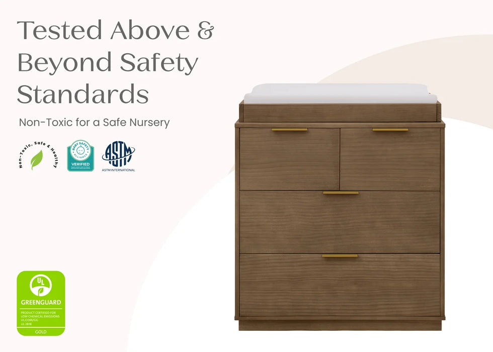 Delta Children Forever 4 Drawer Dresser with Changing Top and Interlocking Drawers