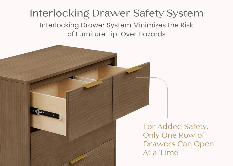 Delta Children Forever 4 Drawer Dresser with Changing Top and Interlocking Drawers
