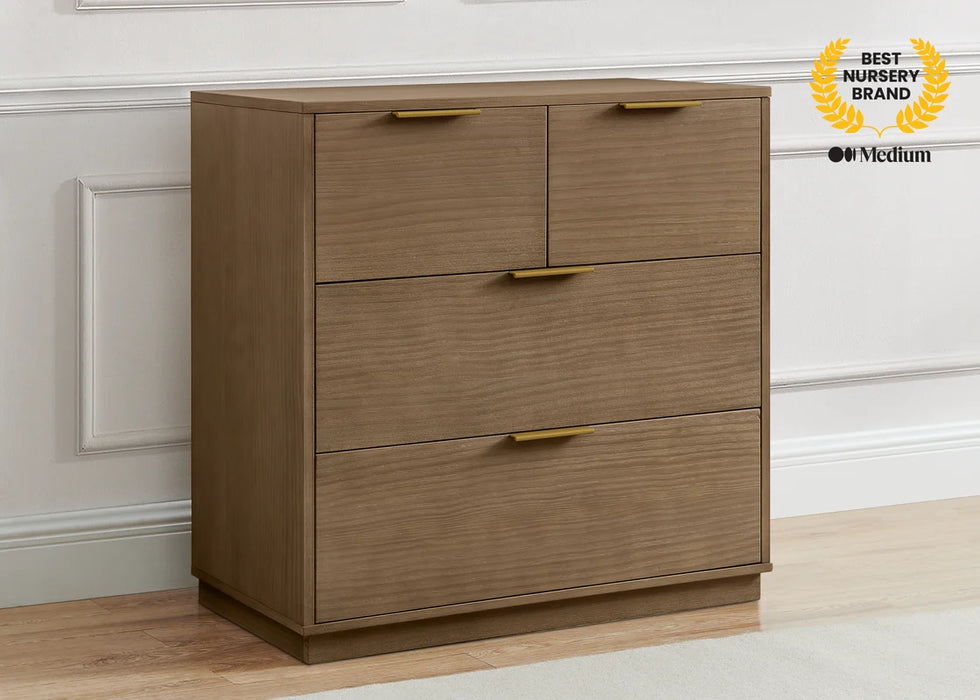 Delta Children Forever 4 Drawer Dresser with Changing Top and Interlocking Drawers