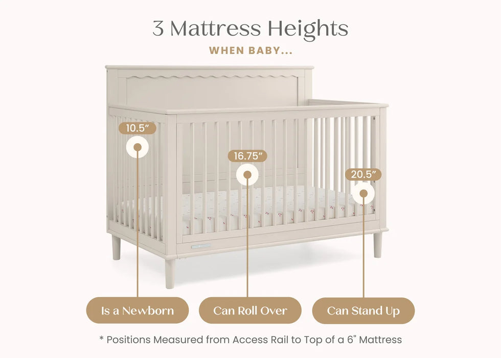 Delta Children Penelope 6-in-1 Convertible Crib