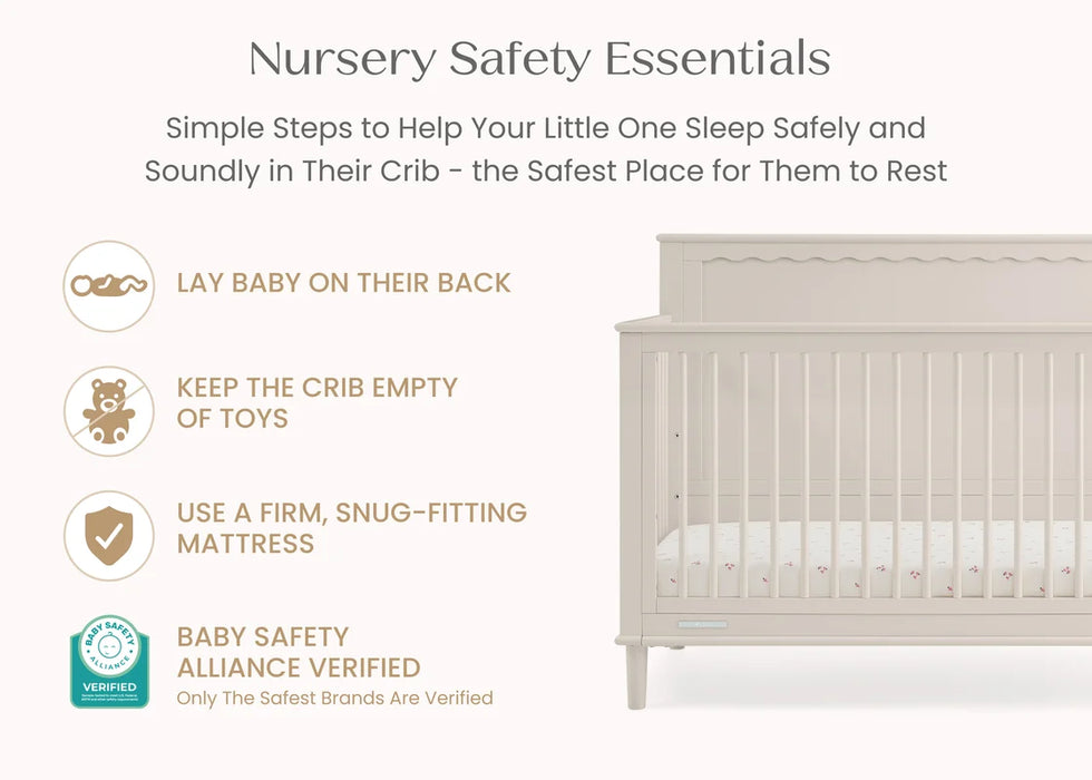 Delta Children Penelope 6-in-1 Convertible Crib