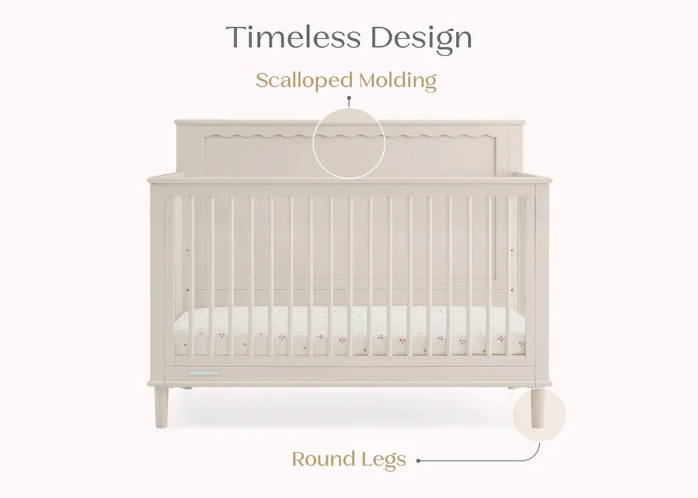 Delta Children Penelope 6-in-1 Convertible Crib