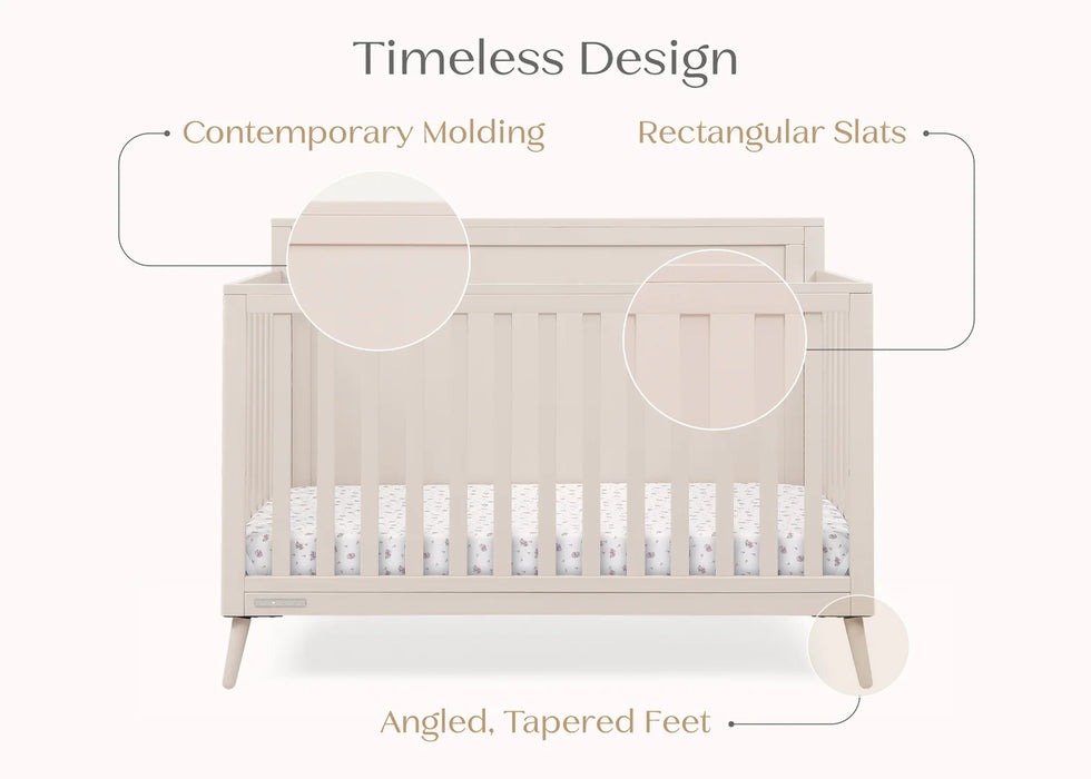 Delta Children Lola 6-in-1 Convertible Crib