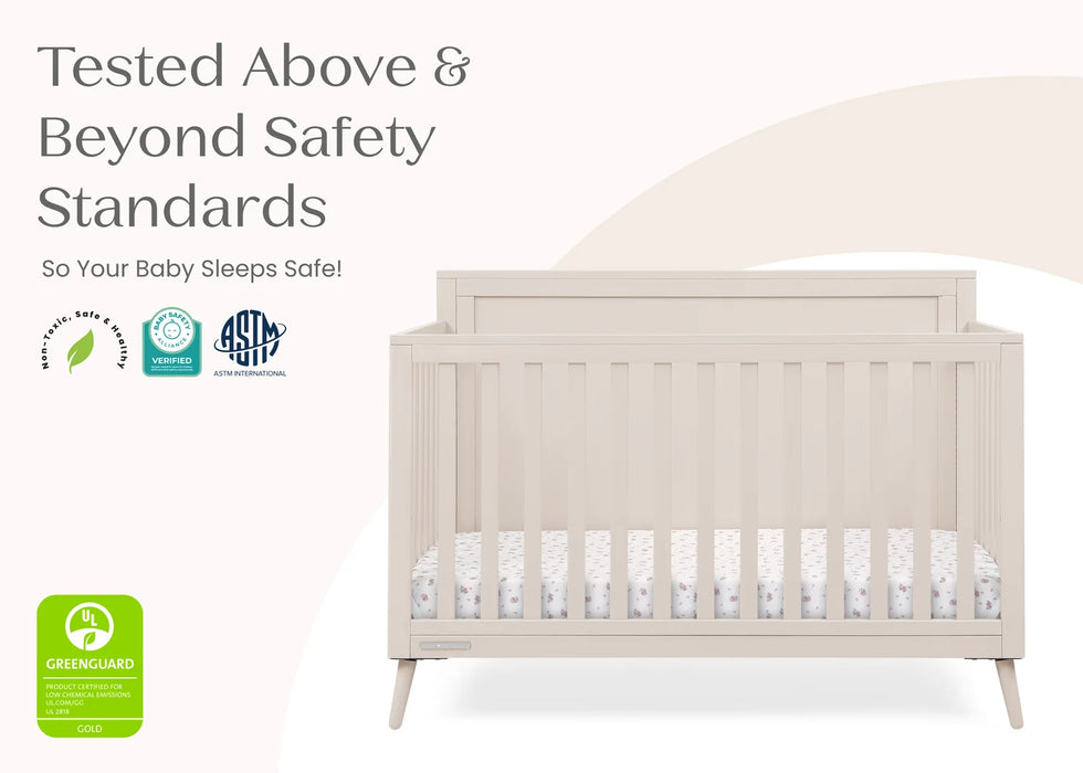 Delta Children Lola 6-in-1 Convertible Crib