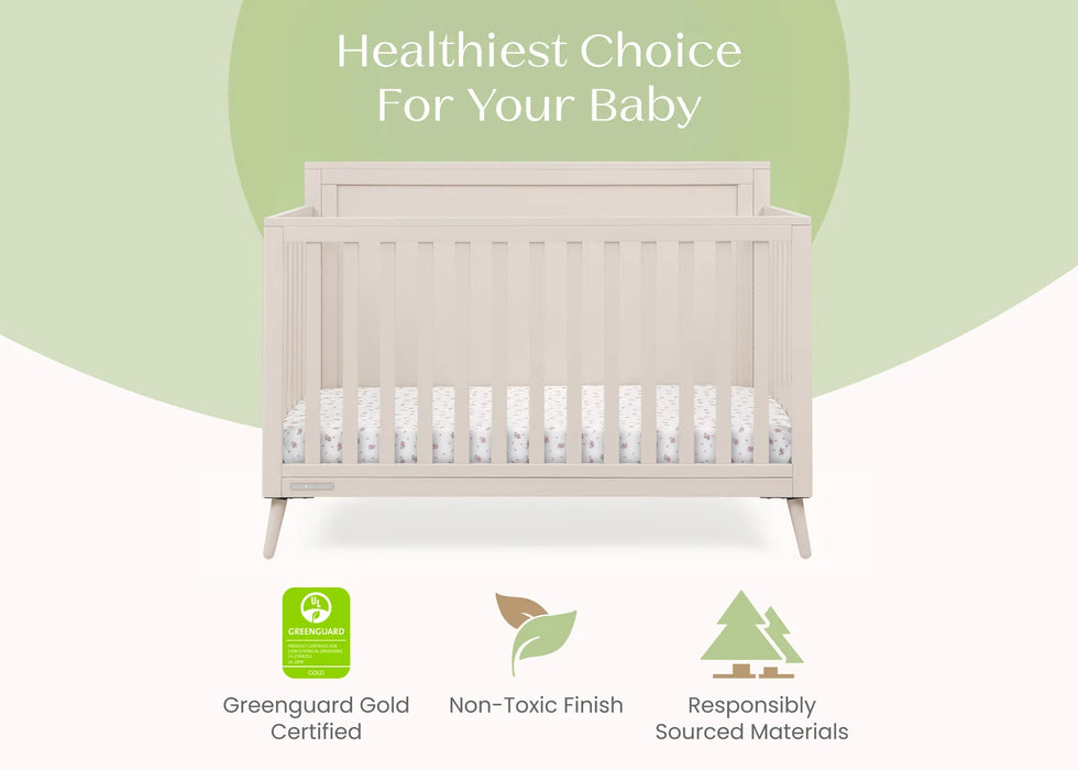 Delta Children Lola 6-in-1 Convertible Crib