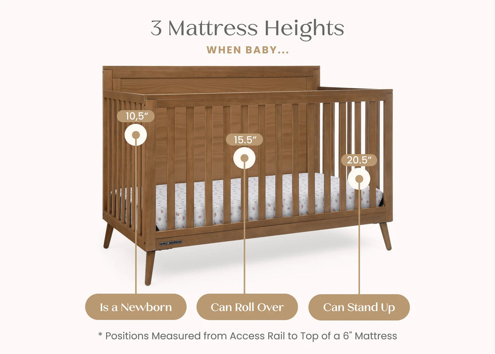 Delta Children Lola 6-in-1 Convertible Crib