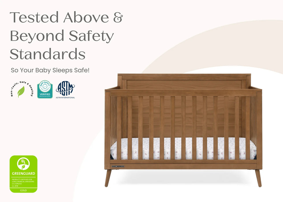 Delta Children Lola 6-in-1 Convertible Crib