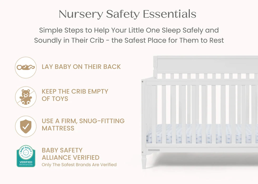 Delta Children Elliot 6-in-1 Convertible Crib