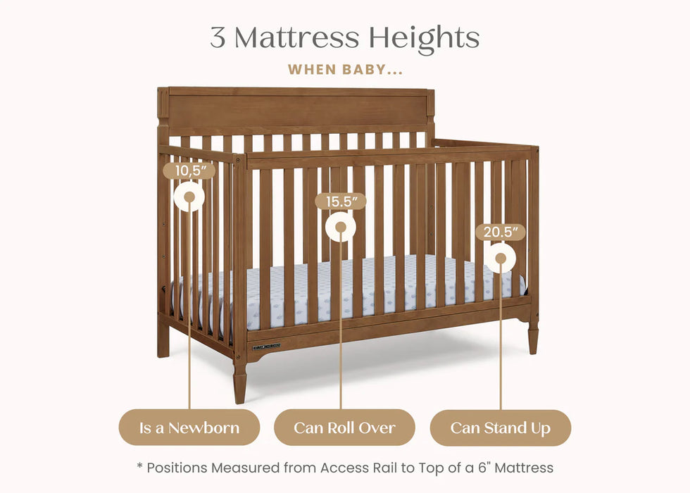 Delta Children Elliot 6-in-1 Convertible Crib