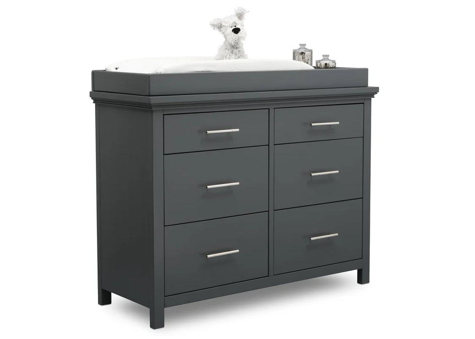 Simmons Kids Avery 6 Drawer Dresser with Changing Top
