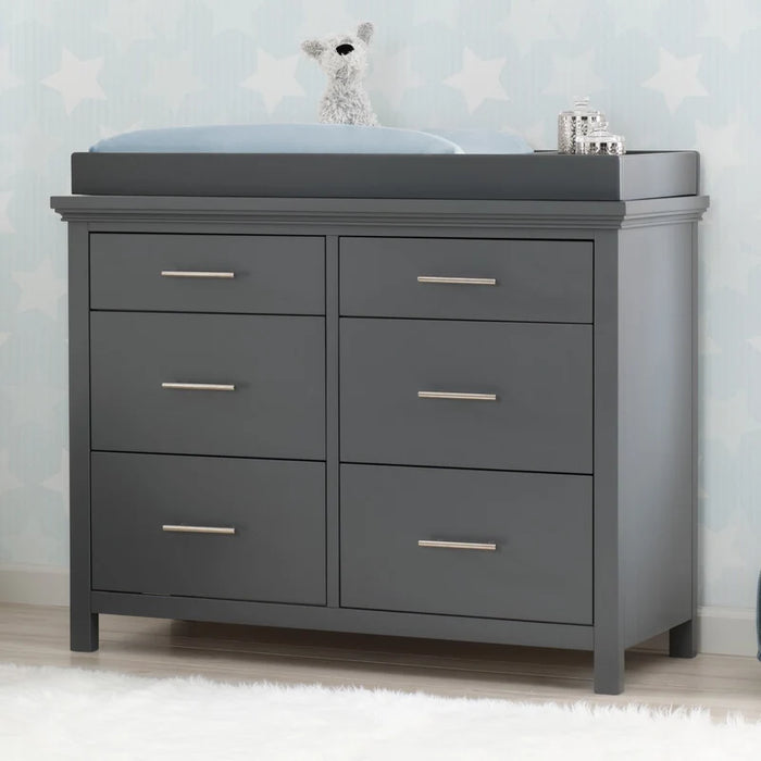 Simmons Kids Avery 6 Drawer Dresser with Changing Top